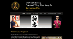 Desktop Screenshot of practicalwingchunct.com