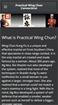 Mobile Screenshot of practicalwingchunct.com